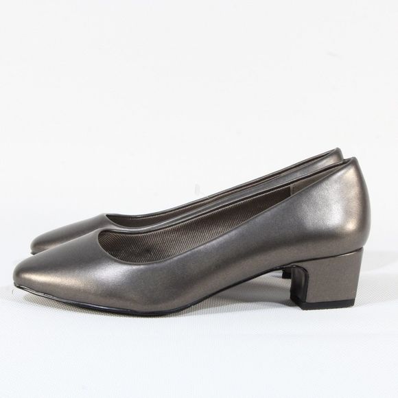 Easy Street Women's Pewter Ballari Pumps Size 6.5 WW NWOT - Picture 6 of 8